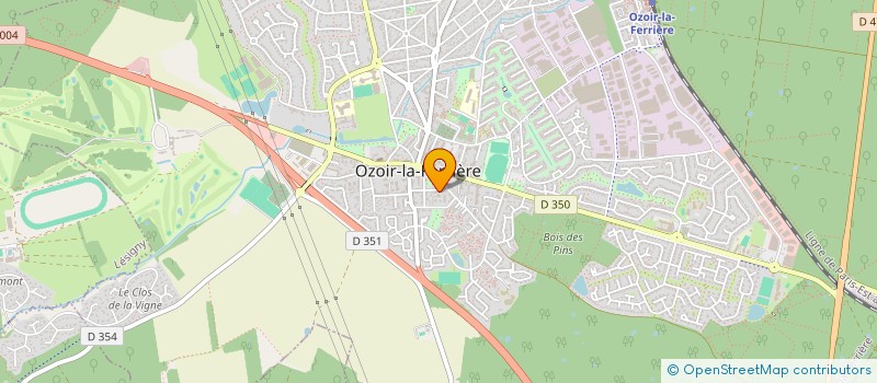 localisation de l'entreprise MONSIEUR JEROME SAINT-MARTIN  OZOIR-LA-FERRIERE