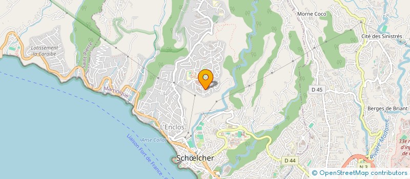 localisation de l'entreprise MONSIEUR JEROME SAINTE-ROSE  SCHLCHER