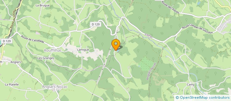 localisation de l'entreprise MONSIEUR JEROME SALAT  SAINT-CIRQ-MADELON