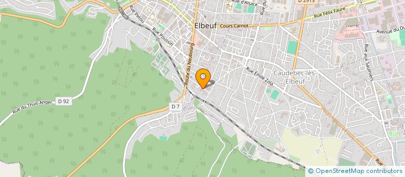 localisation de l'entreprise MONSIEUR JEROME SALAUN  CAUDEBEC-LES-ELBEUF