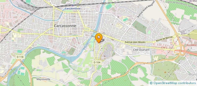 localisation de l'entreprise MONSIEUR JEROME SALE  CARCASSONNE