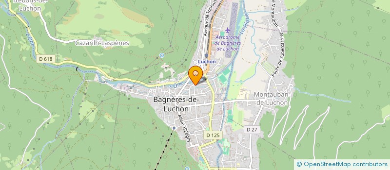 localisation de l'entreprise MONSIEUR JEROME SALIS à BAGNERES-DE-LUCHON