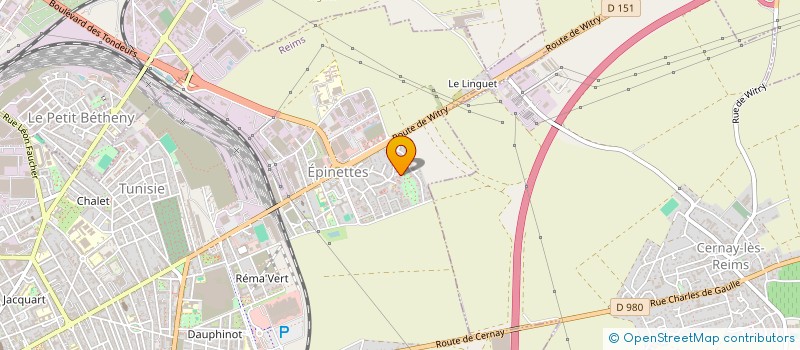 localisation de l'entreprise MONSIEUR JEROME SANI  REIMS