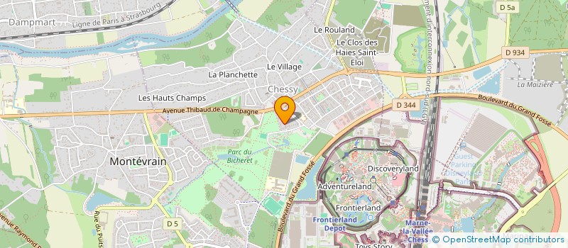 localisation de l'entreprise MONSIEUR JEROME SANITAS  CHESSY