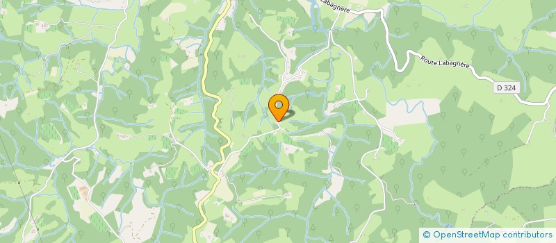 localisation de l'entreprise MONSIEUR JEROME SANS CHRESTIA  LASSEUBE