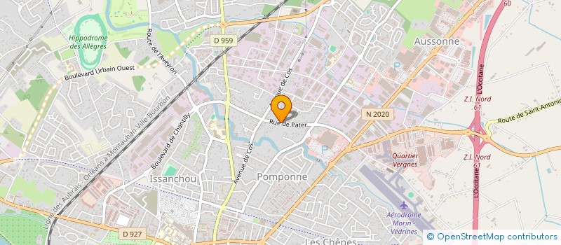 localisation de l'entreprise MONSIEUR JEROME SANTALUCIA  MONTAUBAN