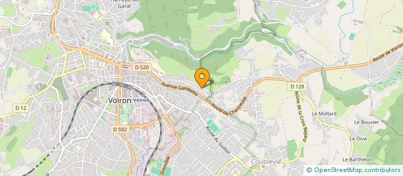 localisation de l'entreprise MONSIEUR JEROME SANTARINI à VOIRON