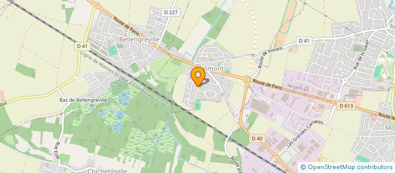 localisation de l'entreprise MONSIEUR JEROME SANVICENTE  VIMONT