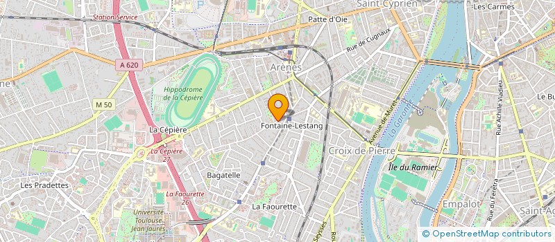 localisation de l'entreprise MONSIEUR JEROME SARISIN  TOULOUSE