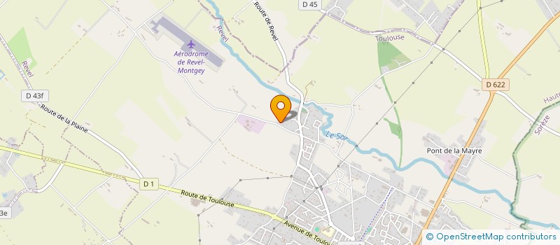 localisation de l'entreprise MONSIEUR JEROME SARTRE  REVEL