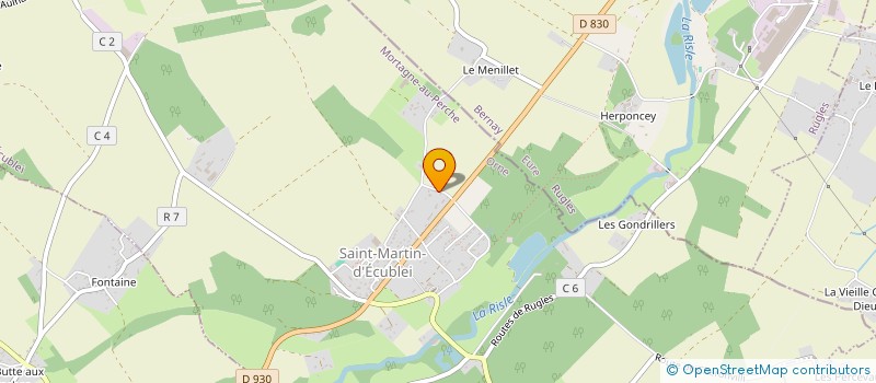 localisation de l'entreprise MONSIEUR JEROME SAUGER à SAINT-MARTIN-D'ECUBLEI