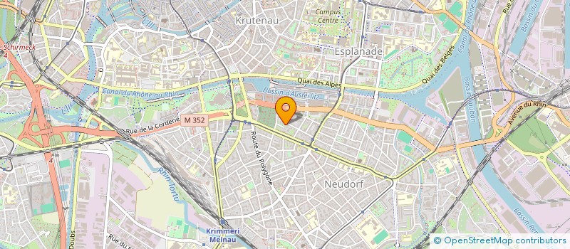 localisation de l'entreprise MONSIEUR JEROME SAUPIQUE à STRASBOURG