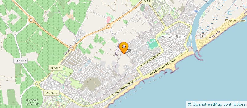 localisation de l'entreprise MONSIEUR JEROME SAURI  SAUVIAN