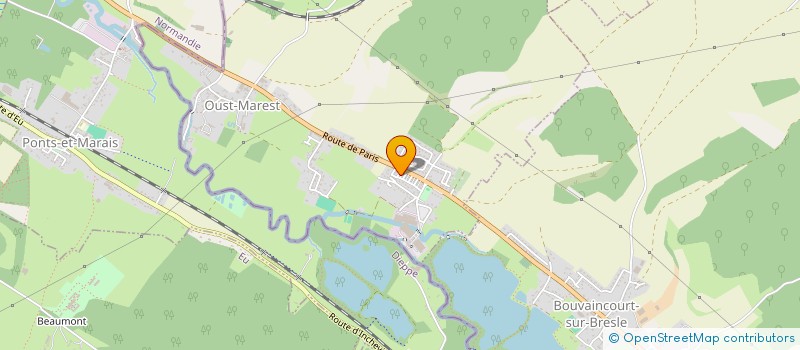 localisation de l'entreprise MONSIEUR JEROME SAUVAGE  OUST-MAREST