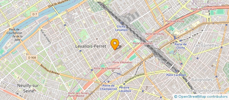 localisation de l'entreprise MONSIEUR JEROME SCALABRINI à LEVALLOIS-PERRET