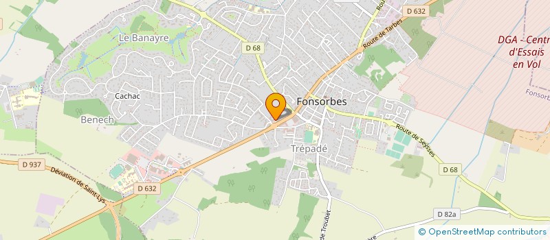 localisation de l'entreprise MONSIEUR JEROME SCHLEGEL  FONSORBES