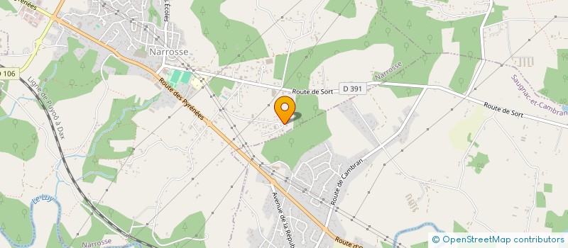 localisation de l'entreprise MONSIEUR JEROME SCHNEIDER  NARROSSE