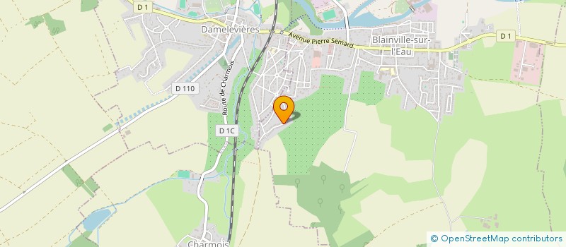 localisation de l'entreprise MONSIEUR JEROME SCHOENACKER  BLAINVILLE-SUR-L EAU