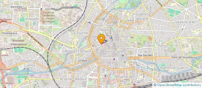 localisation de l'entreprise MONSIEUR JEROME SCHOLZKE  RENNES