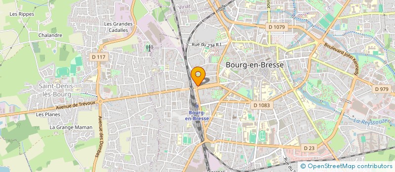 localisation de l'entreprise MONSIEUR JEROME SCHWEITZER à BOURG-EN-BRESSE