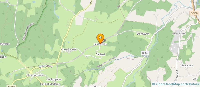 localisation de l'entreprise MONSIEUR JEROME SEEBACHER  PESCHADOIRES