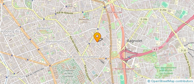 localisation de l'entreprise MONSIEUR JEROME SEIGNEURET  PARIS