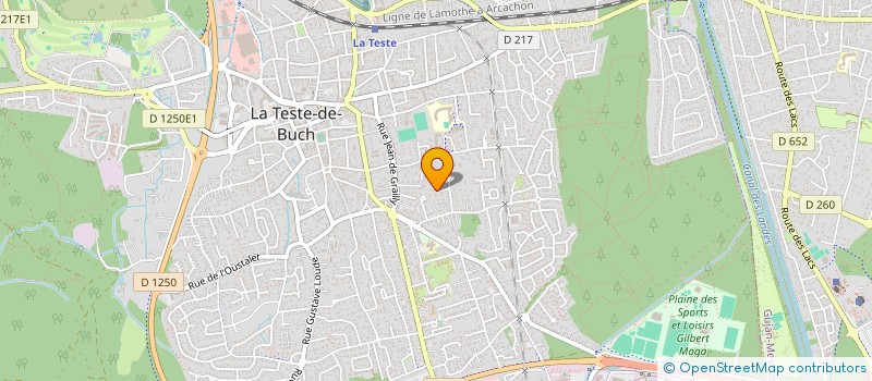 localisation de l'entreprise MONSIEUR JEROME SENGULEN à LA TESTE-DE-BUCH