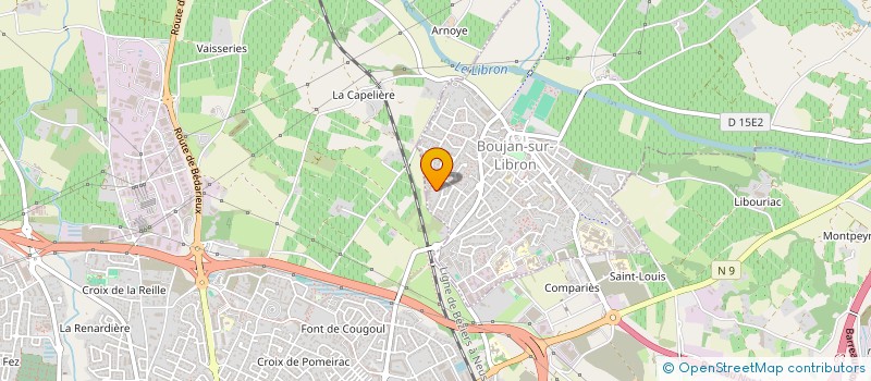 localisation de l'entreprise MONSIEUR JEROME SERIN à BOUJAN-SUR-LIBRON
