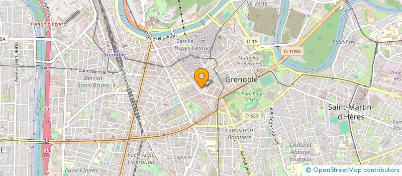 localisation de l'entreprise MONSIEUR JEROME SERVANT à GRENOBLE