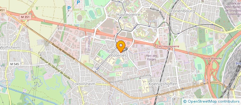 localisation de l'entreprise MONSIEUR JEROME SEUILLOT  STRASBOURG