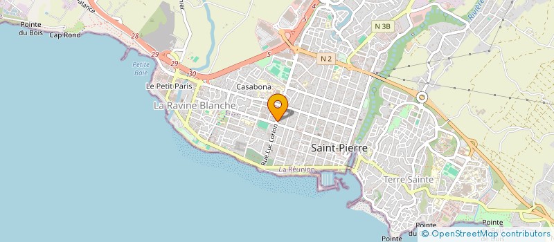 localisation de l'entreprise MONSIEUR JEROME SIDNEY  SAINT-PIERRE