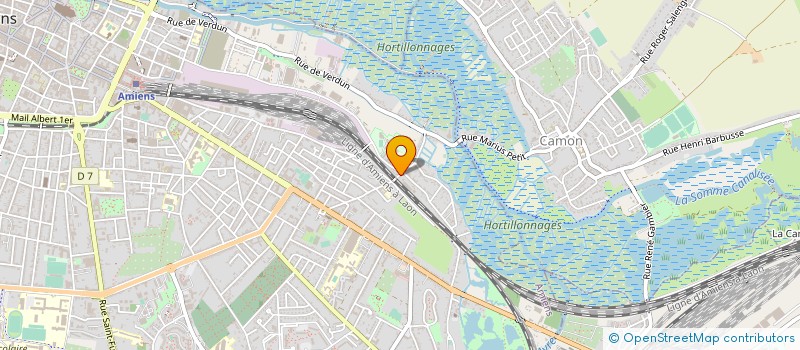 localisation de l'entreprise MONSIEUR JEROME SINOQUET  AMIENS