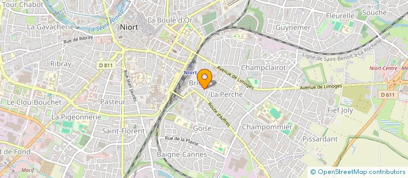 localisation de l'entreprise MONSIEUR JEROME SIONNET  NIORT