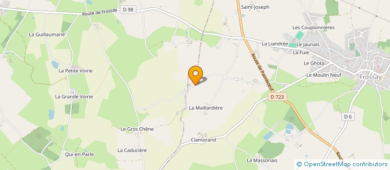 localisation de l'entreprise MONSIEUR JEROME SIRE  CHAUMES-EN-RETZ