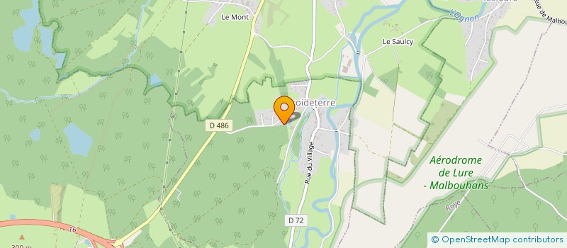 localisation de l'entreprise MONSIEUR JEROME SIRVEAUX à ADELANS-ET-LE-VAL-DE-BITHAINE