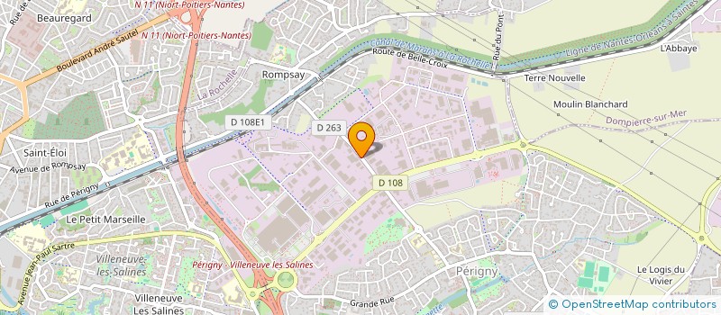 localisation de l'entreprise MONSIEUR JEROME SISLIAN  PERIGNY