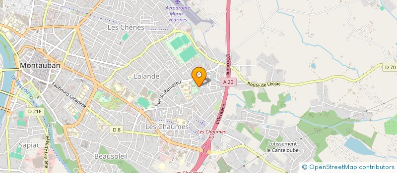 localisation de l'entreprise MONSIEUR JEROME SITRUK  MONTAUBAN