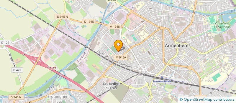 localisation de l'entreprise MONSIEUR JEROME SMAGUE  ARMENTIERES