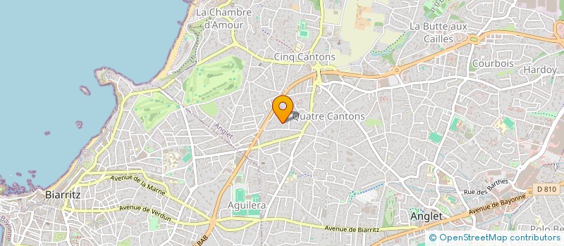 localisation de l'entreprise MONSIEUR JEROME SOLIVEAU à ANGLET