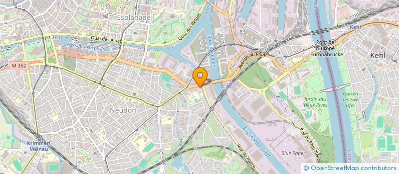 localisation de l'entreprise MONSIEUR JEROME SONET  STRASBOURG