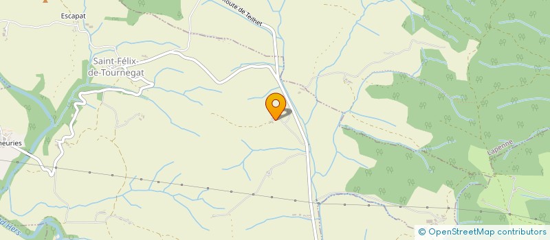 localisation de l'entreprise MONSIEUR JEROME SONNAC  SAINT-FELIX-DE-TOURNEGAT