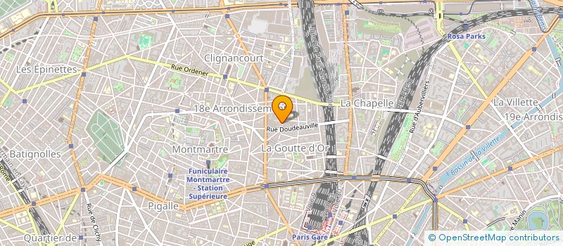 localisation de l'entreprise MONSIEUR JEROME SOSSOU à PANTIN