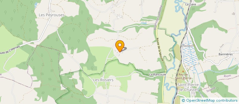 localisation de l'entreprise MONSIEUR JEROME SOUBRE  BROMONT-LAMOTHE