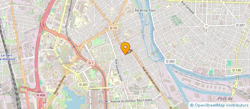 localisation de l'entreprise MONSIEUR JEROME SOULAIN  CRETEIL