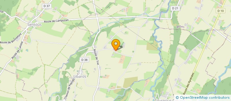 localisation de l'entreprise MONSIEUR JEROME SOULES  LIBAROS