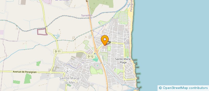 localisation de l'entreprise MONSIEUR JEROME SOULET  SAINTE-MARIE-LA-MER