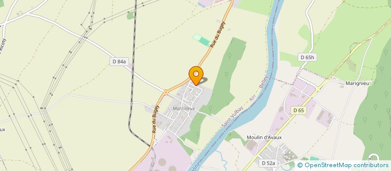 localisation de l'entreprise MONSIEUR JEROME SOUSA  SAINT-VULBAS