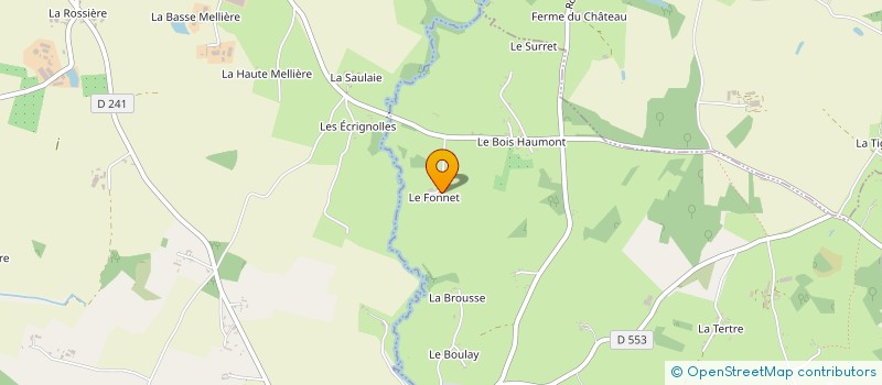 localisation de l'entreprise MONSIEUR JEROME SOUTY à SAINT-PATRICE-DU-DESERT