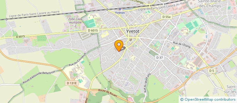 localisation de l'entreprise MONSIEUR JEROME SOYEZ  YVETOT