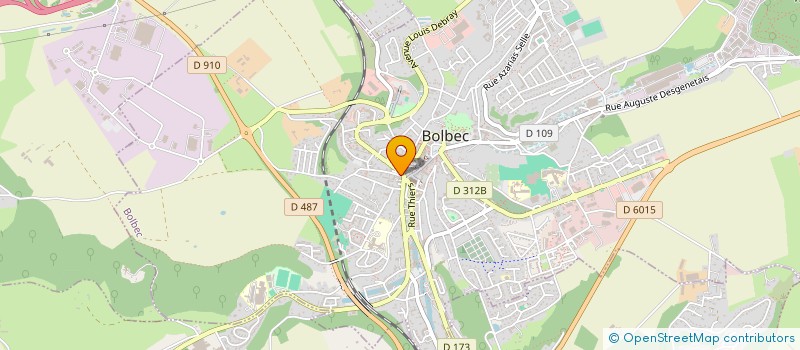 localisation de l'entreprise MONSIEUR JEROME STALIN  BOLBEC